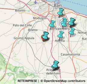 Mappa 70028 Sannicandro di Bari BA, Italia (8.387)