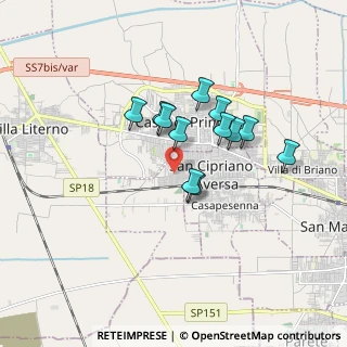 Mappa Via acquaro, 81036 San Cipriano d'Aversa CE, Italia (1.43333)
