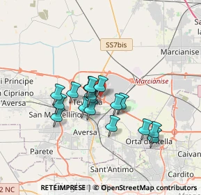 Mappa Contrada Asi, 81032 Carinaro CE, Italia (2.86059)