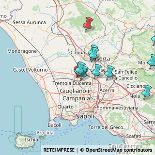 Mappa Via Torricelli, 81030 Teverola CE, Italia (15.81)