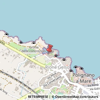 Mappa Lungomare Domenico Modugno, 12, 70044 Polignano a Mare, Bari (Puglia)