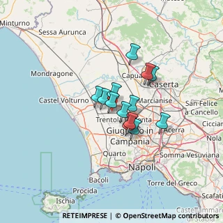Mappa 81036 San Cipriano d'Aversa CE, Italia (8.95462)