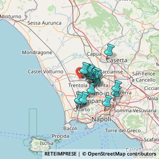 Mappa 81036 San Cipriano d'Aversa CE, Italia (9.72278)