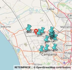 Mappa 81036 San Cipriano d'Aversa CE, Italia (6.40143)