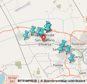 Mappa 81036 San Cipriano d'Aversa CE, Italia (3.08273)