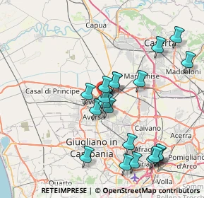 Mappa Agglomerato Industriale Aversa Nord, 81032 Carinaro CE, Italia (8.3435)