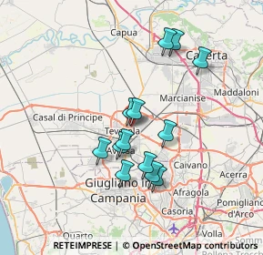 Mappa Agglomerato Industriale Aversa Nord, 81032 Carinaro CE, Italia (6.37308)