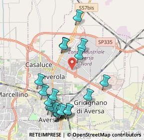 Mappa Agglomerato Industriale Aversa Nord, 81032 Carinaro CE, Italia (2.379)