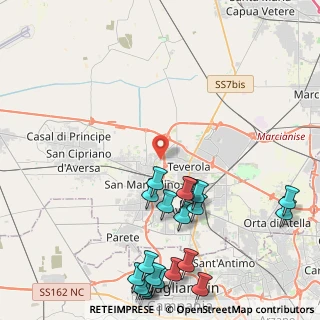 Mappa Via Giancarlo Siani, 81030 Frignano CE, Italia (6.0955)