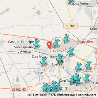 Mappa Via Giancarlo Siani, 81030 Frignano CE, Italia (6.435)