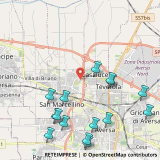 Mappa Via Giancarlo Siani, 81030 Frignano CE, Italia (2.93333)