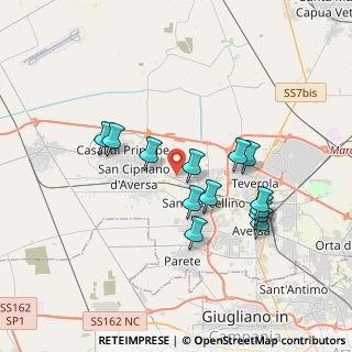 Mappa Via Santagata, 81030 Villa di Briano CE, Italia (3.53538)