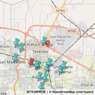 Mappa SS 7 bis 7 Var, 81030 Teverola CE, Italia (2.76357)