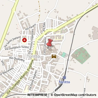 Mappa Via Quasano, 15, 70020 Toritto, Bari (Puglia)