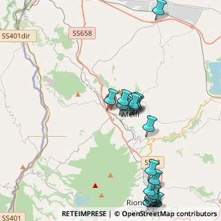 Mappa Via Taranto, 85025 Melfi PZ, Italia (5.3635)