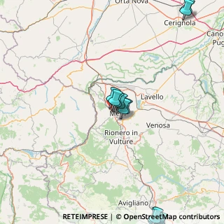 Mappa Via Taranto, 85025 Melfi PZ, Italia (27.01125)