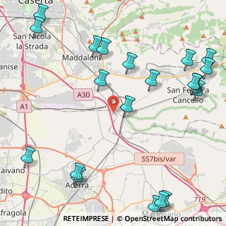 Mappa Consorzio Area - Contrada Calabricito snc, 81027 San Felice a Cancello CE, Italia (6.4605)
