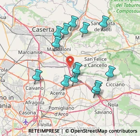 Mappa Consorzio Area - Contrada Calabricito snc, 81027 San Felice a Cancello CE, Italia (7.47462)