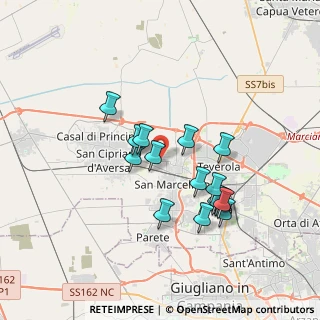 Mappa Via Elena Reg., 81030 Villa di Briano CE, Italia (3.276)
