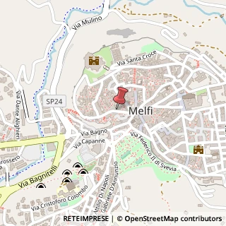Mappa Via San Lorenzo, 28, 85025 Melfi, Potenza (Basilicata)