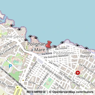 Mappa Via Anemone, 40, 70044 Polignano a Mare, Bari (Puglia)