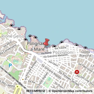 Mappa Via San Benedetto, 6, 70044 Polignano a Mare, Bari (Puglia)