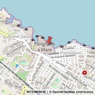 Mappa Via San Benedetto, 71, 70044 Polignano a Mare, Bari (Puglia)