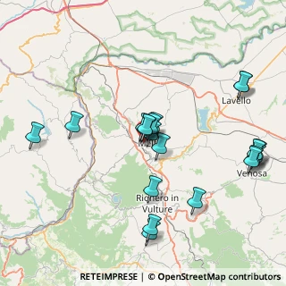 Mappa Via Spinelle, 85025 Melfi PZ, Italia (8.6985)