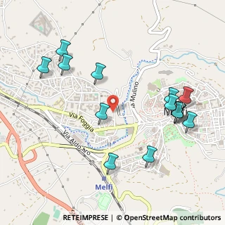 Mappa Via Spinelle, 85025 Melfi PZ, Italia (0.61714)