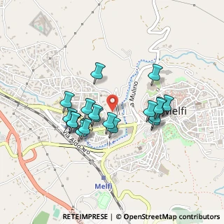Mappa Via Spinelle, 85025 Melfi PZ, Italia (0.4115)