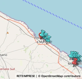 Mappa Piazza Giuseppe Verdi, 70044 Polignano A Mare BA, Italia (5.45364)