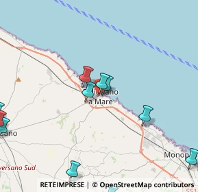 Mappa Piazza Giuseppe Verdi, 70044 Polignano A Mare BA, Italia (5.64091)