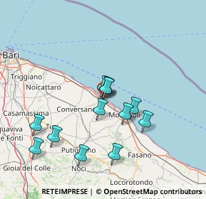 Mappa Piazza Giuseppe Verdi, 70044 Polignano A Mare BA, Italia (14.20667)