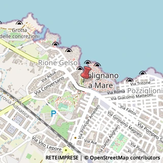 Mappa Via Comite Fanelli, 1, 70044 Polignano a Mare, Bari (Puglia)