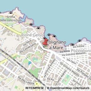 Mappa Via Lama Monachile, 11, 70044 Polignano a Mare, Bari (Puglia)