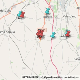 Mappa Contrada Calambra, 70028 Sannicandro di Bari BA, Italia (3.37091)