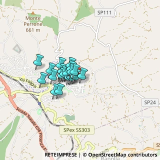Mappa Corso Trieste, 85025 Melfi PZ, Italia (0.5815)