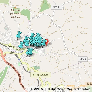 Mappa Via Pasquale Antoniello, 85025 Melfi PZ, Italia (0.738)
