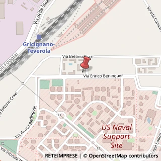 Mappa Via Enrico Berlinguer, 81030 Gricignano di Aversa CE, Italia, 81030 Gricignano di Aversa, Caserta (Campania)