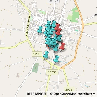 Mappa Via Nicola Sacchetti, 70028 Sannicandro di Bari BA, Italia (0.24815)