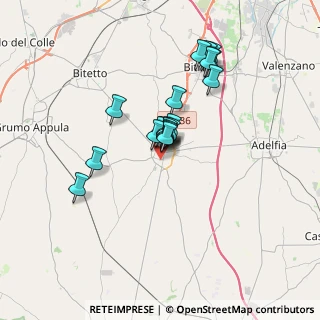 Mappa Via Nicola Sacchetti, 70028 Sannicandro di Bari BA, Italia (2.69)