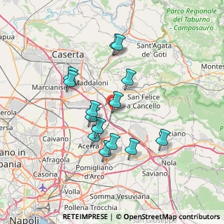 Mappa Via Genova, 81027 San Felice a Cancello CE, Italia (6.72357)