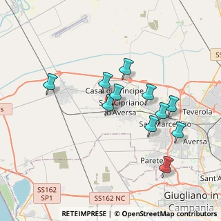 Mappa Via Ancona, 81036 San Cipriano d'Aversa CE, Italia (3.62818)