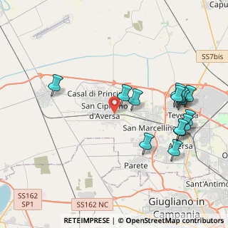 Mappa Via Fabozzi, 81030 Casapesenna CE, Italia (4.73857)
