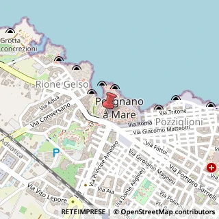 Mappa Via Mulini, 2, 70044 Polignano a Mare, Bari (Puglia)