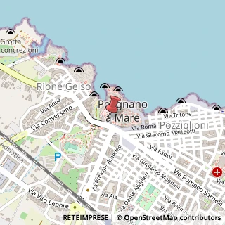Mappa Piazza Fulvia Miani Perotti 13, 70044 Polignano a Mare BA, Italia, 70044 Polignano a Mare, Bari (Puglia)