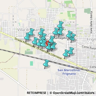 Mappa Via Giuseppe Mazzini, 81030 San Marcellino CE, Italia (0.3325)