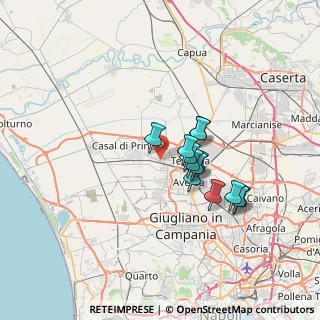 Mappa Via Giuseppe Mazzini, 81030 San Marcellino CE, Italia (5.65077)