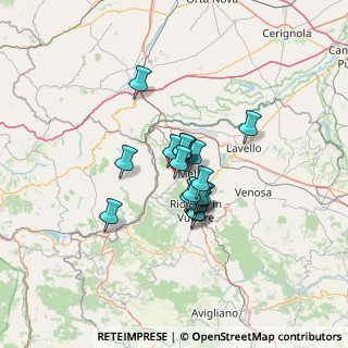 Mappa Via Pratilamia, 85025 Melfi PZ, Italia (8.66947)