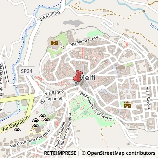 Mappa Via Francesco Saverio Nitti, 48, 85025 Melfi PZ, Italia, 85025 Melfi, Potenza (Basilicata)